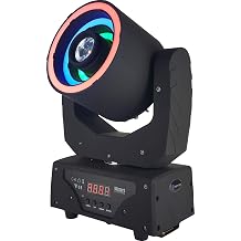 Blizzard Lighting Hypno Spot 30-Watt LED Moving Head Light with Aura Effect 9 Filter Color Wheel + 9 Gobos
