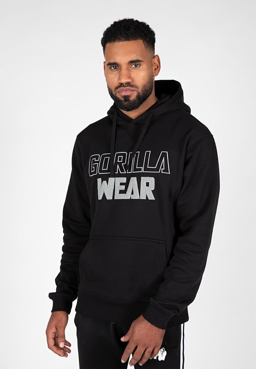 GORILLA WEAR Nevada Hoodie Black