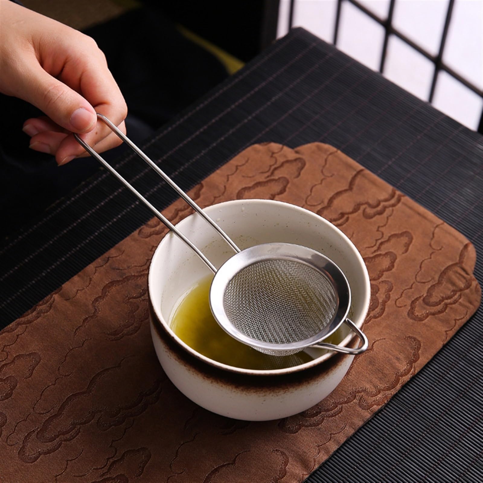 6 Szt Zestaw Do Herbaty Matcha, Trzepaczka Matcha, Matcha Miska, Tradycyjna łyżka, łyżeczka Do Herbaty, Przesiewacz, Uchwyt Na Trzepaczkę, Matcha Zestaw (Material : A)