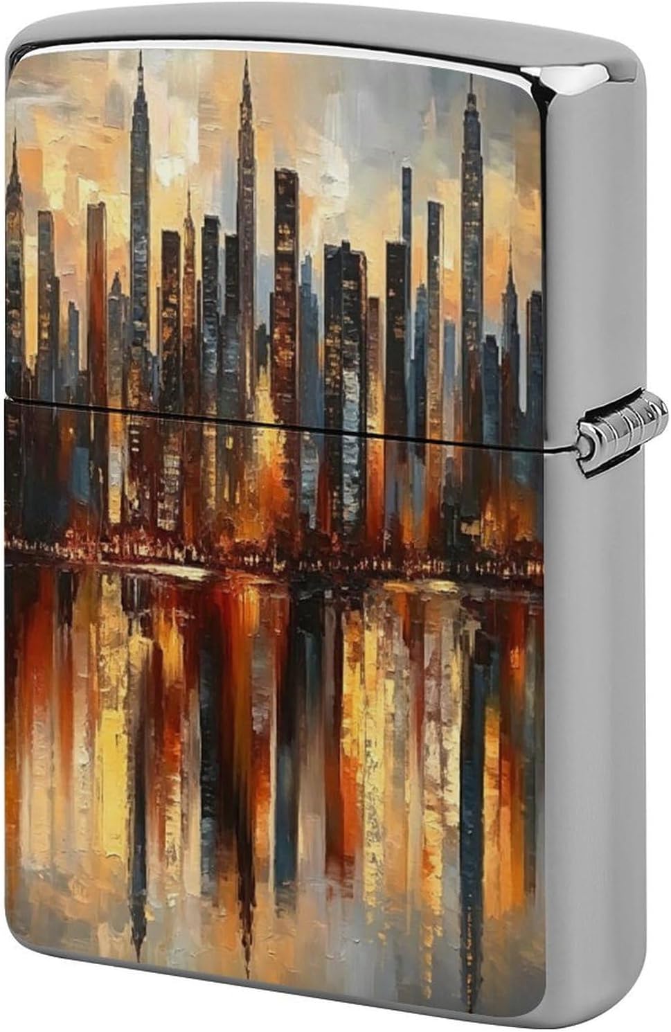 City Night Scene Lighter Case Cover Lighter Shell