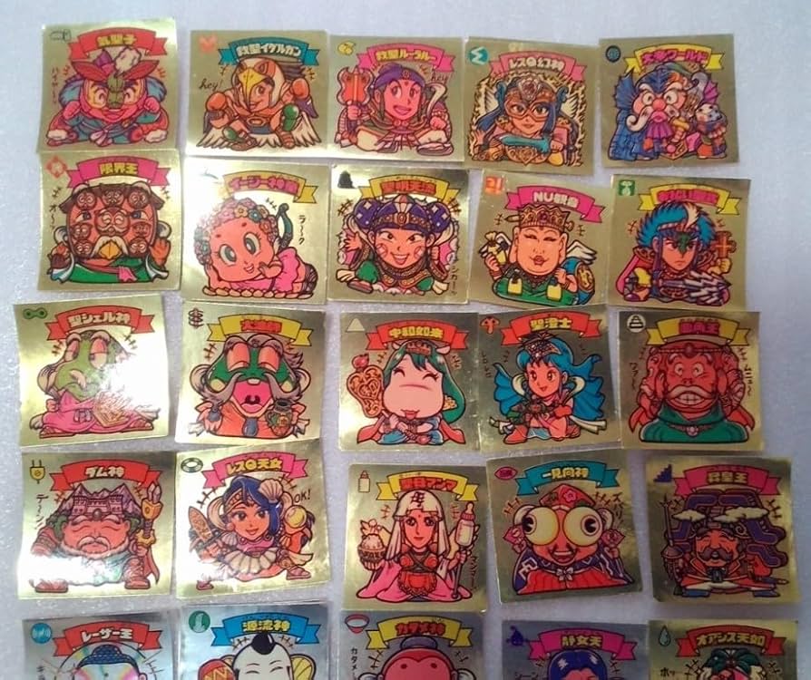 Amazon.co.jp: ☆当時物☆旧ビックリマンチョコ 初期版シール