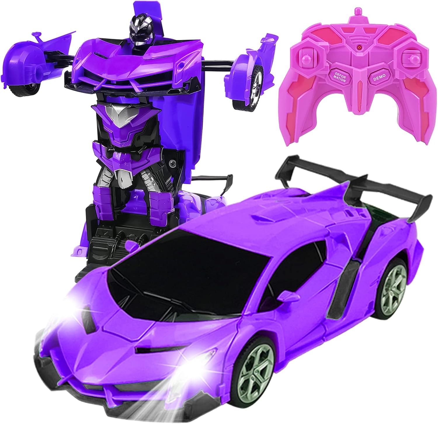 Remote Control Car, Rc Transform Car Robot Toys for Kids 1