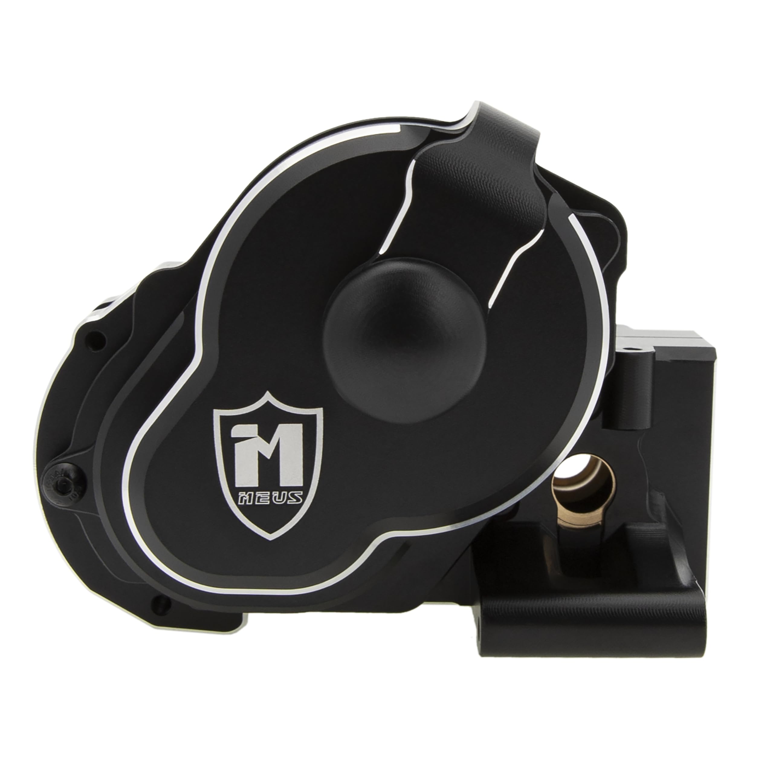 MEUS RACING Transmission Case Gearbox Housing for 272 272RTraxxas VXL 2WD Slash Bandit Rustler Stampede Drag Slash C10 Mustang 5.0 F-150 Raptor (Black)