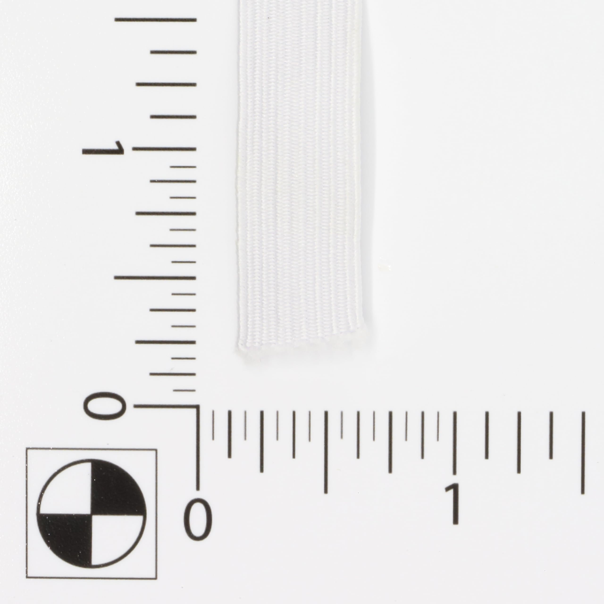 Dritz Elástico trenzado, blanco, 12 mm