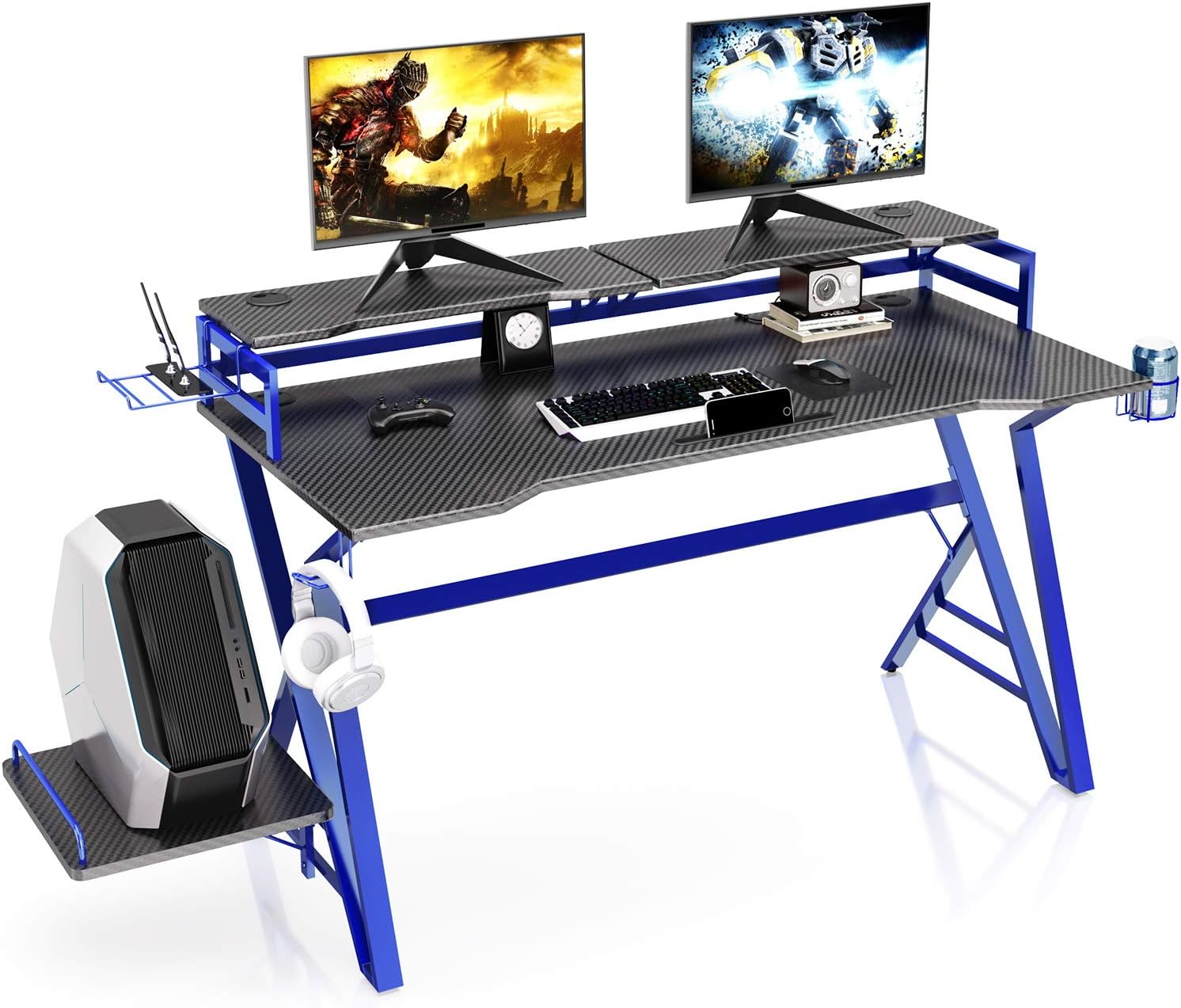 VIPEK Ergonomic Gaming Desk 55 Inch Home Office Gaming
