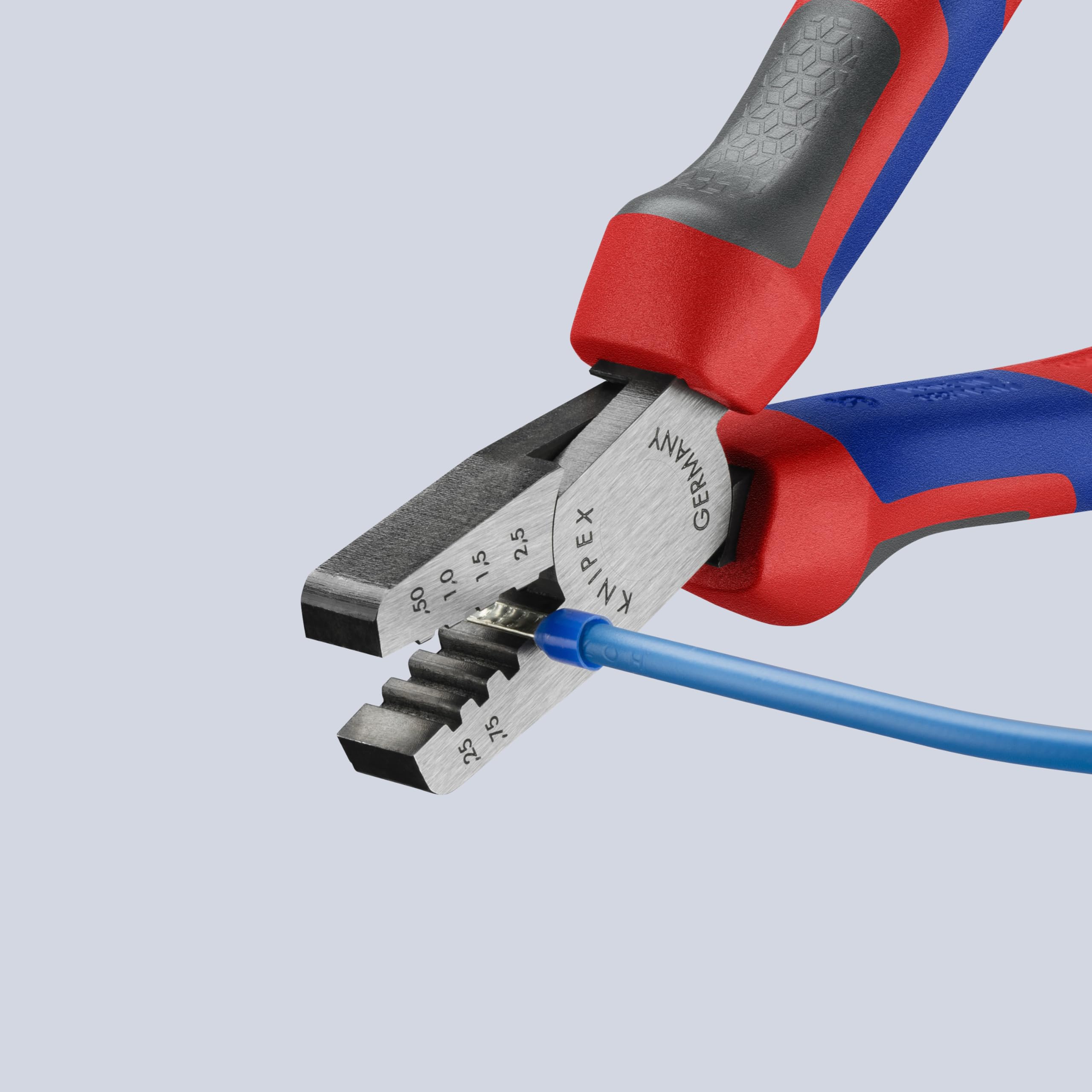 KNIPEX Pinza crimpatrice per puntali