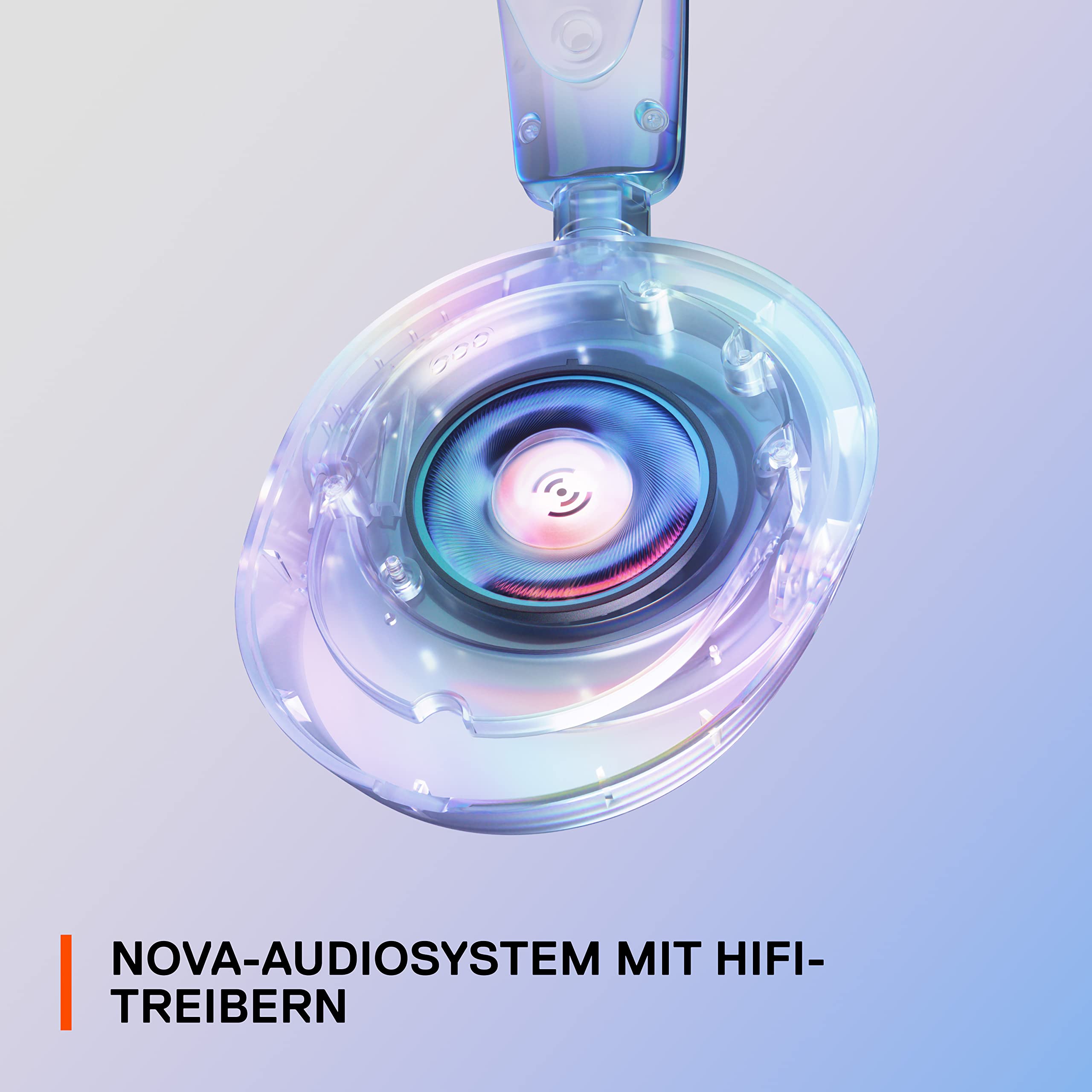 SteelSeries Arctis Nova 1P - Multi-System Gaming-Headset – Hi-Fi-Treiber – 360° Surround-Sound – Memory Foam-Ohrpolster – Mikrofon mit Geräuschunterdrückung – PS5, PS4, PC, Xbox - Weiß