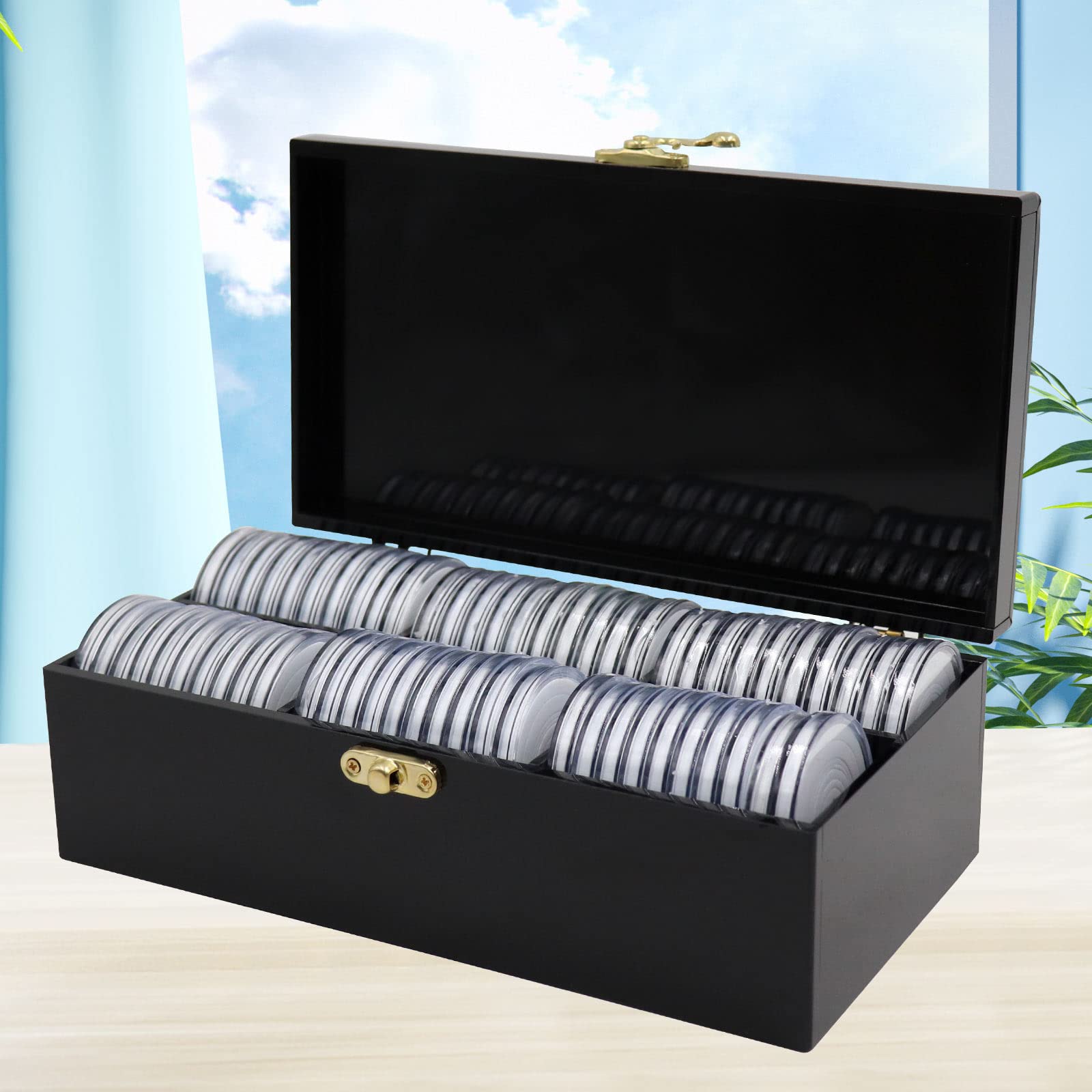 20-46 mm Acrylic Coin Holder for Collectors, 60 pcs Highly