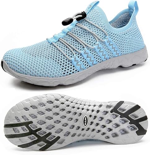 DLGJPA Zapatos acuáticos ligeros de secado rápido para mujer, zapatos deportivos para caminar
