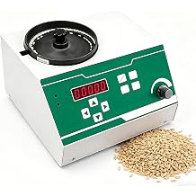 High-Precision Automatic Seed Counter Electronic Counting Machine with Digital Display, Accuracy 99.8% for Medium-Large Seeds, Adjustable Feed Speed, for Seed Breeders & Farmers