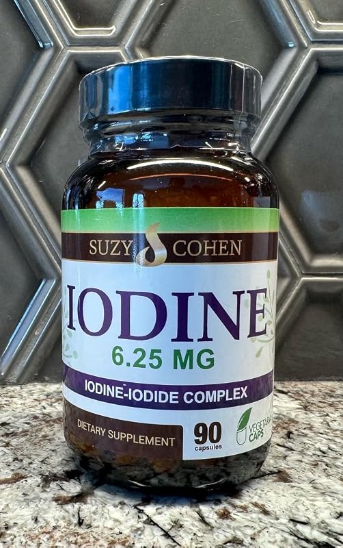 Script Essentials Suplemento de Iodo com Iodo Molecular e Iodeto de Potássio 6,25 mg 90 cápsulas