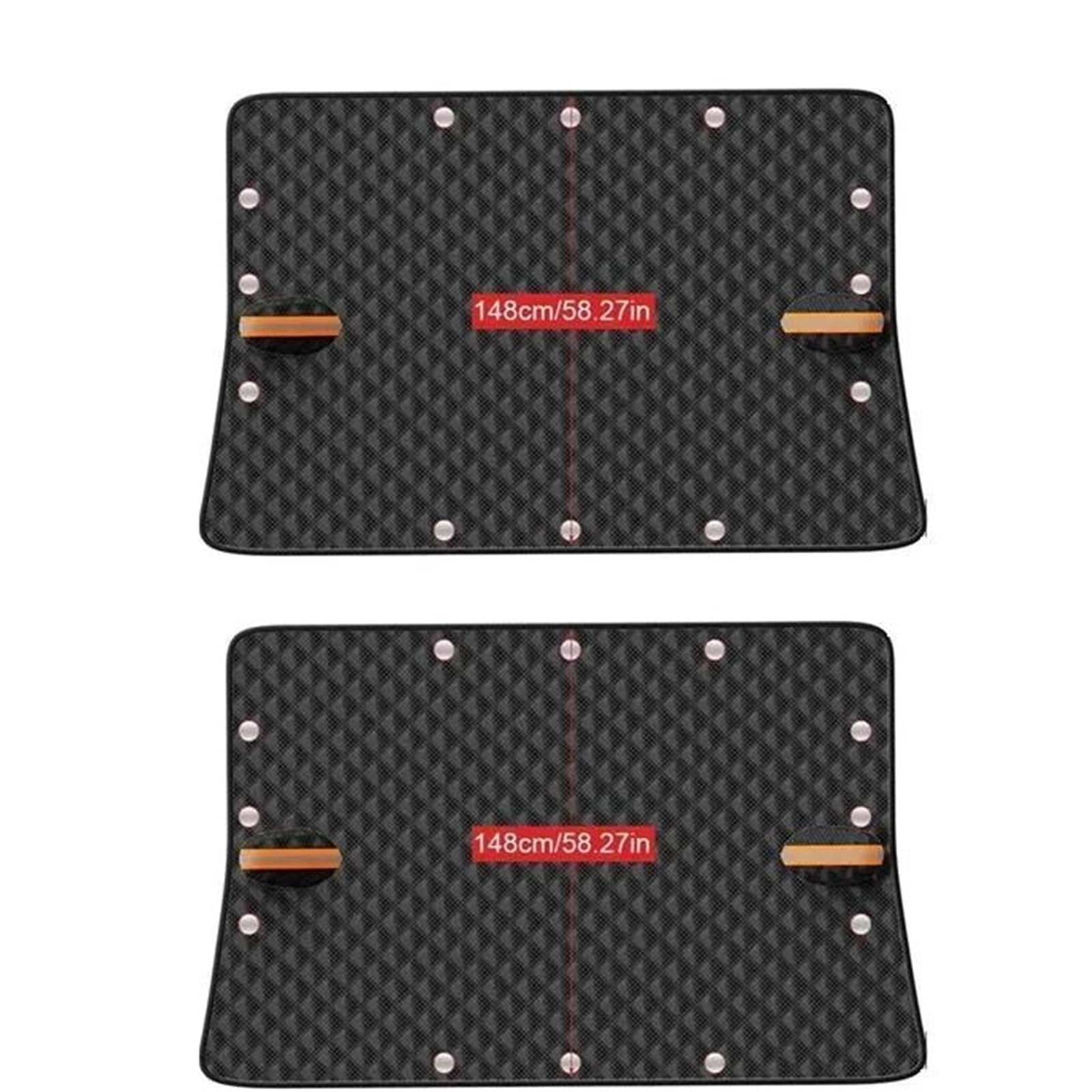 Copri Parabrezza Auto Inverno Copertura Antineve per Parabrezza Auto per Neve Ghiacciata(2PCS)