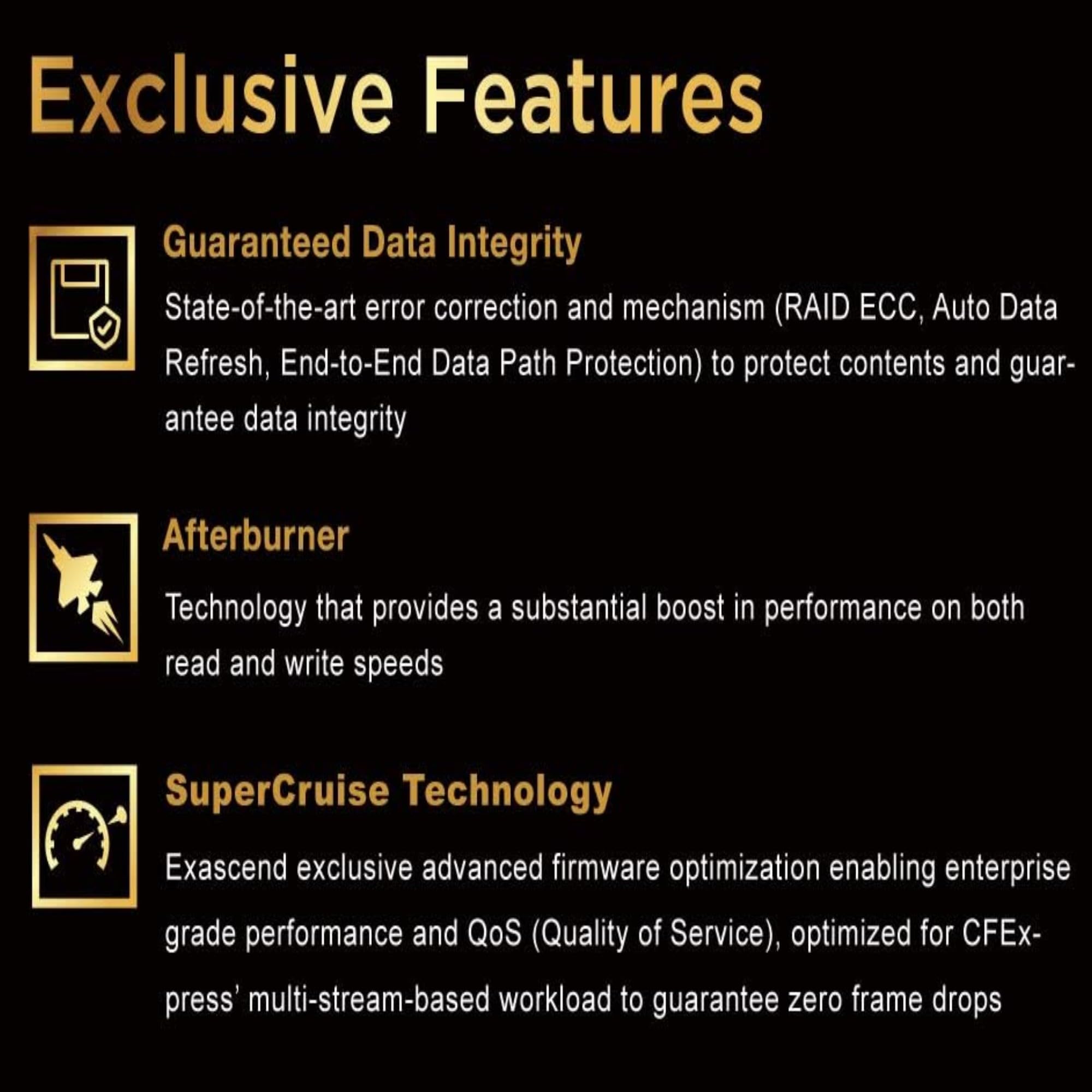 Essential CFexpress Tipo B da 128 GB, velocità di scrittura, 1.800 MB/s in lettura, video RAW 8K per DSLR e videocamere di livello professionale, velocità di scrittura sostenuta 900 MB/s (video 8K