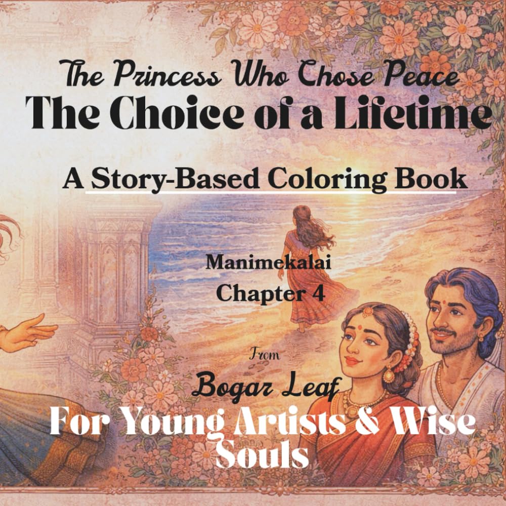 The Princess Who Chose Peace The Choice of a Lifetime: A Story-Based Coloring Book | Chapter 4 | Ages 4 to Adult | Moral, relaxing, Quality screen ... where ancient wisdom meets modern hands)