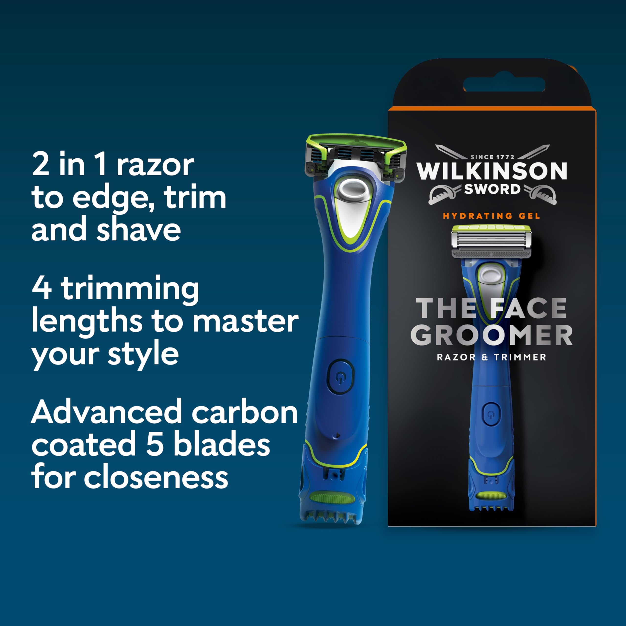 Wilkinson Sword Hydro 5 Groomer maszynka do golenia + 1 kg