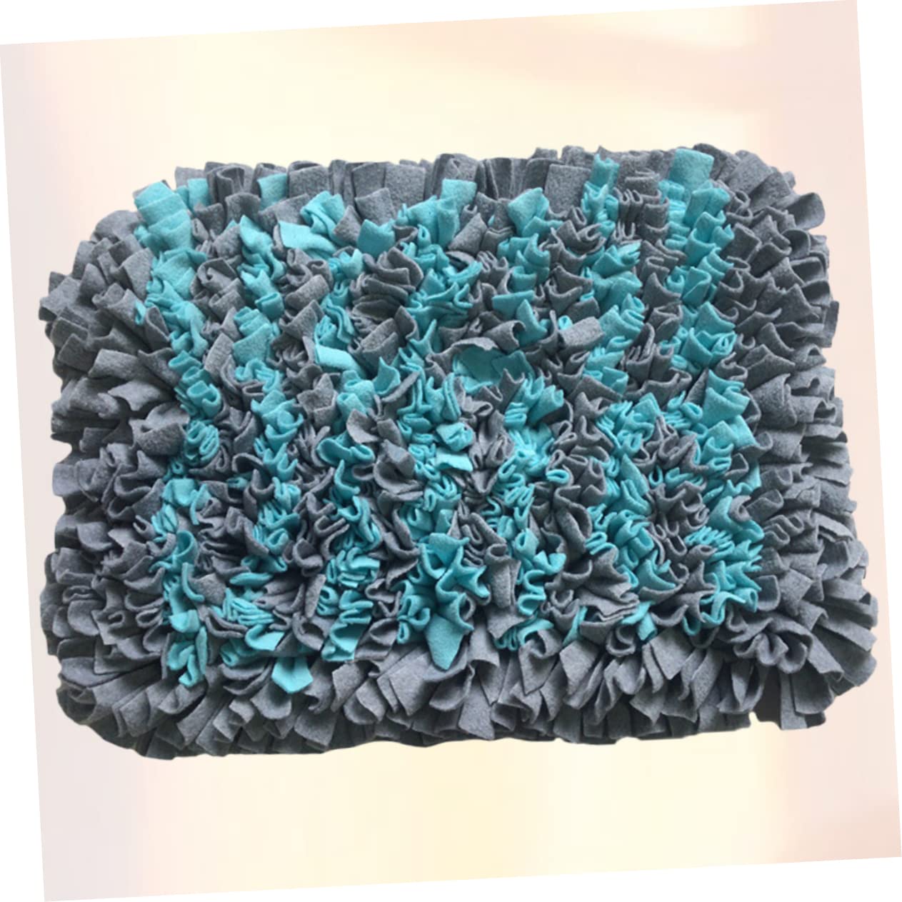 Tapis de Fouille pour Chien Bleu, Alimentation Lente en Tissu, Facile à Nettoyer, pour Améliorer L’odorat et Réduire la Pression