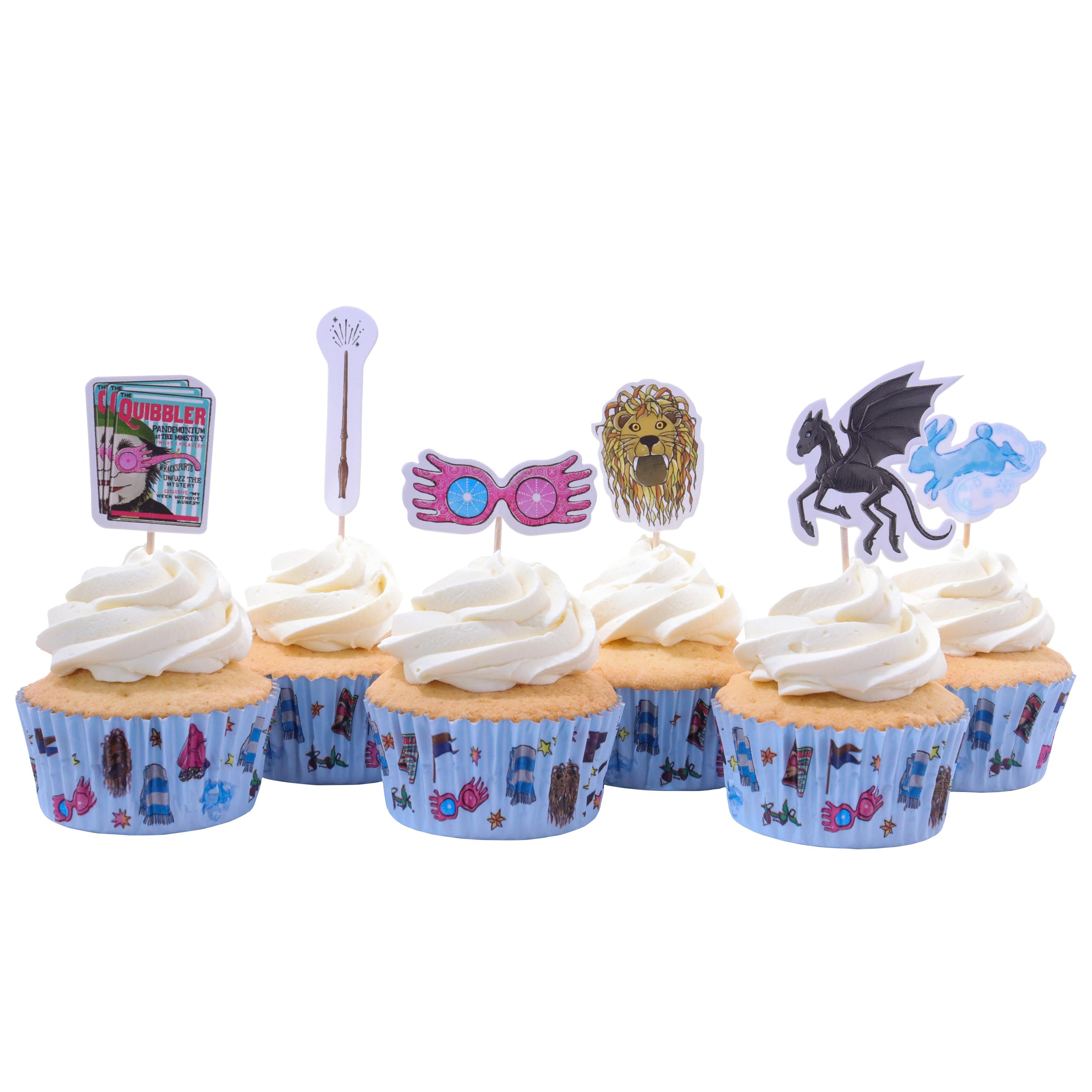 PME Harry Potter Luna Lovegood foremki do pieczenia i nakładka na tort, 24 sztuki