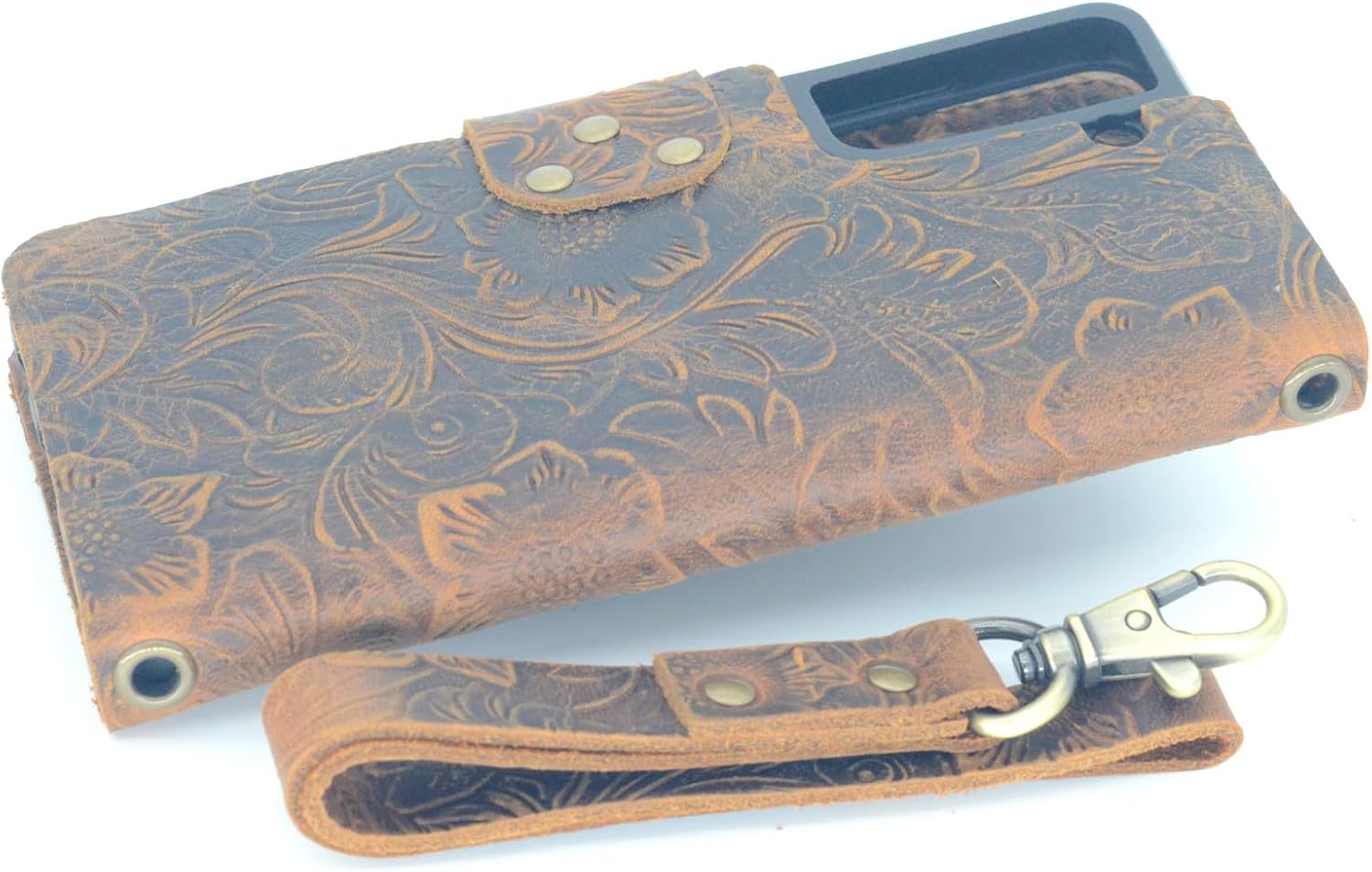 handmade Genuine Leather Letter pattern case for Samsung Galaxy S23 S22 S20 S20 Plus Ultra 5g