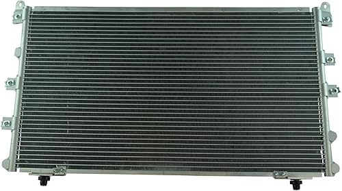 Vista 432 de TRQ Condensador de aire acondicionado compatible con Nissan Altima NI3030101 NI3030101 NI3030103 1998-2001