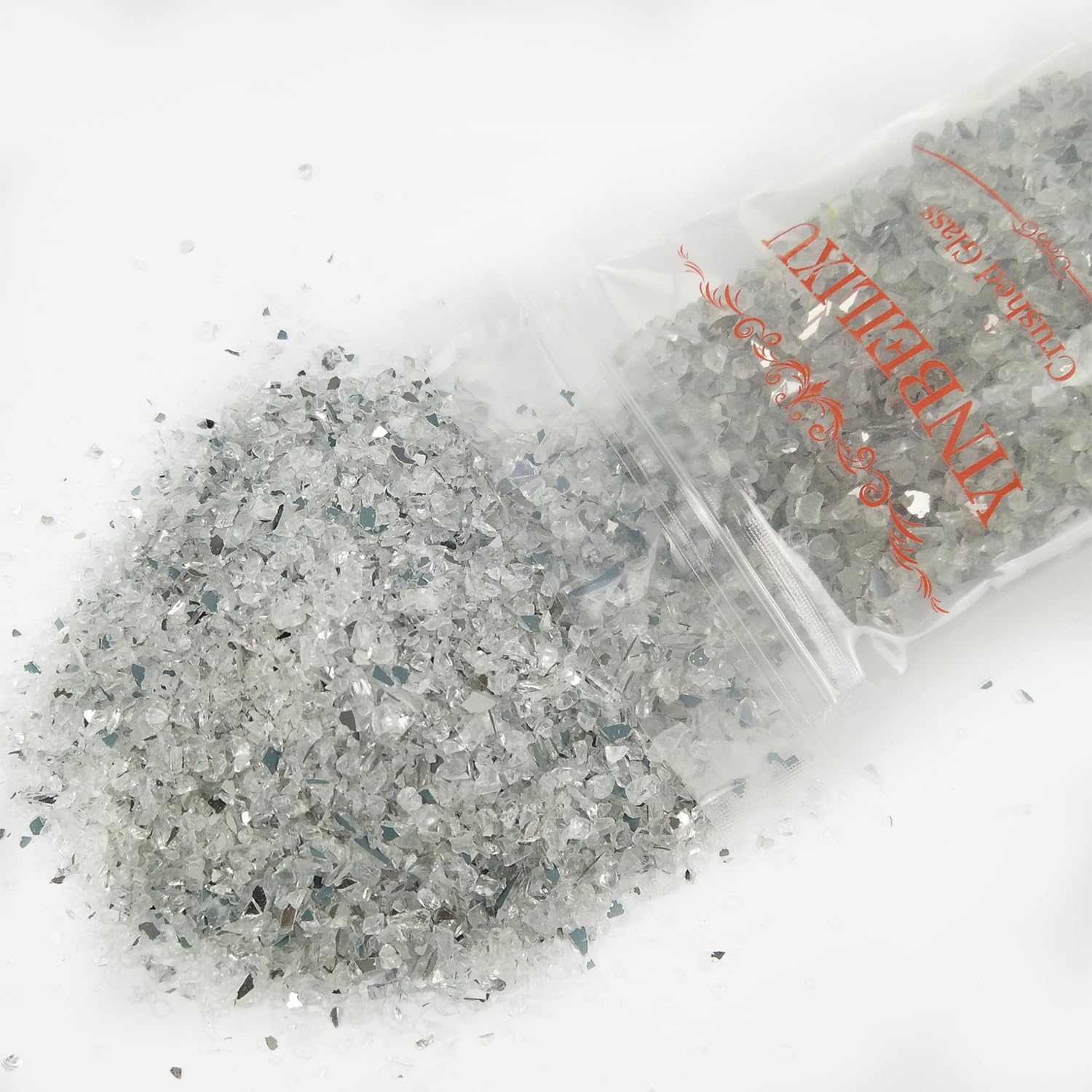 Gold Crushed Glass Glitter for Resin Art -18