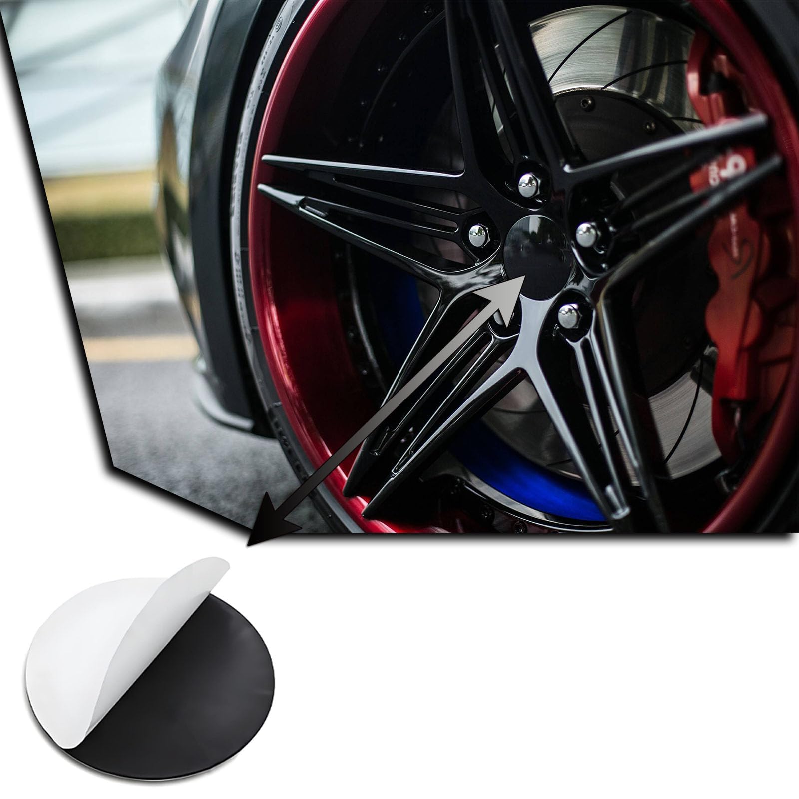 4 Stuks Auto Naafdoppen Wieldoppen Stickers Embleem Voor Velgen Voor Fiat 500 56mm, Logo Voor Over Op De Autovelgen Bandbescherming