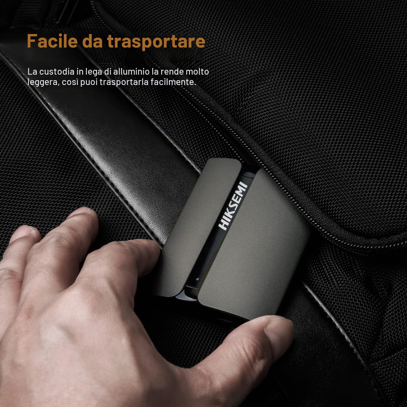 HIKSEMI Portatile SSD Esterno 2TB, Velocità Di Lettura Fino a 560MB/S, USB 3.1 Unità a Stato Solido per Android, Mac, PC, Latop, Desktop - T300S
