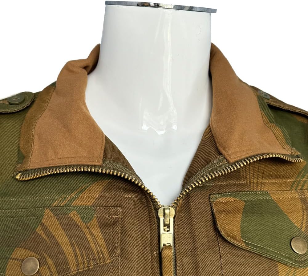 WW2 Denison Smocks Jacket Vintage British Camo Airborne Coat Remake WWII UK Field Uniform