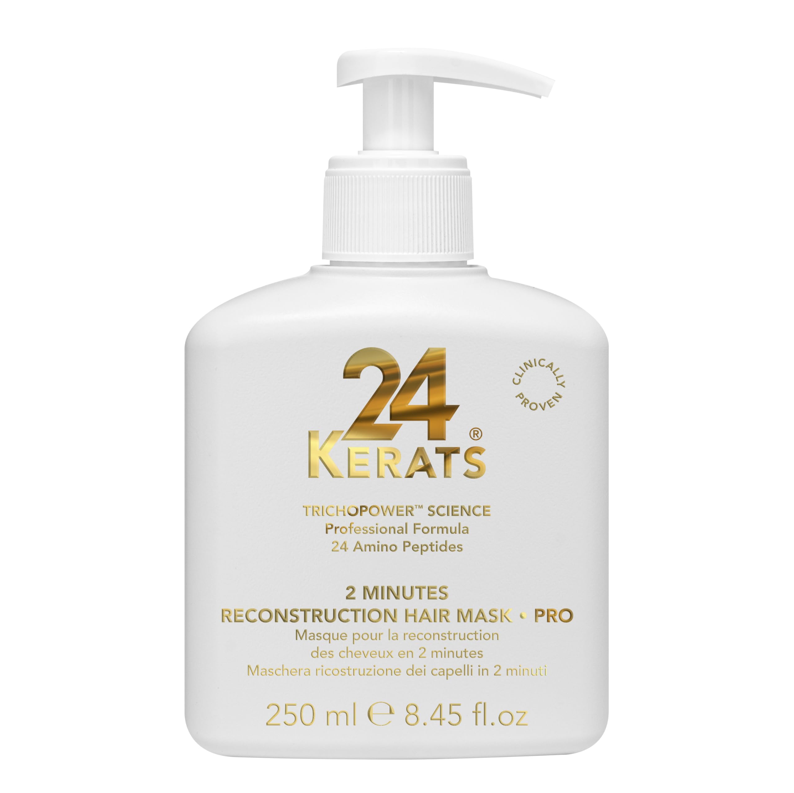 Amazon.com: 24 KERATS 2-Minute Reconstruction Hair Mask - Deep