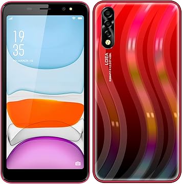 5 5 Android Mobile Phones Unlocked 4ROM Dual Sim Dual Cameras 3G Cellphone Supports Wifi GPS Bluetooth etc S1 Red 
