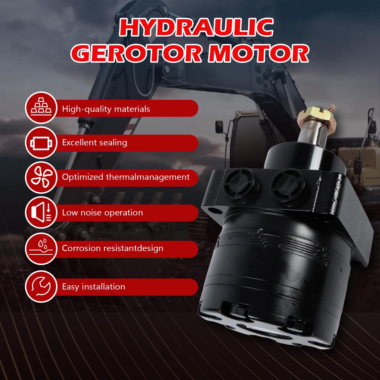 Amazon.com: Zachager 1pcs Hydraulic Motor 103129 198838