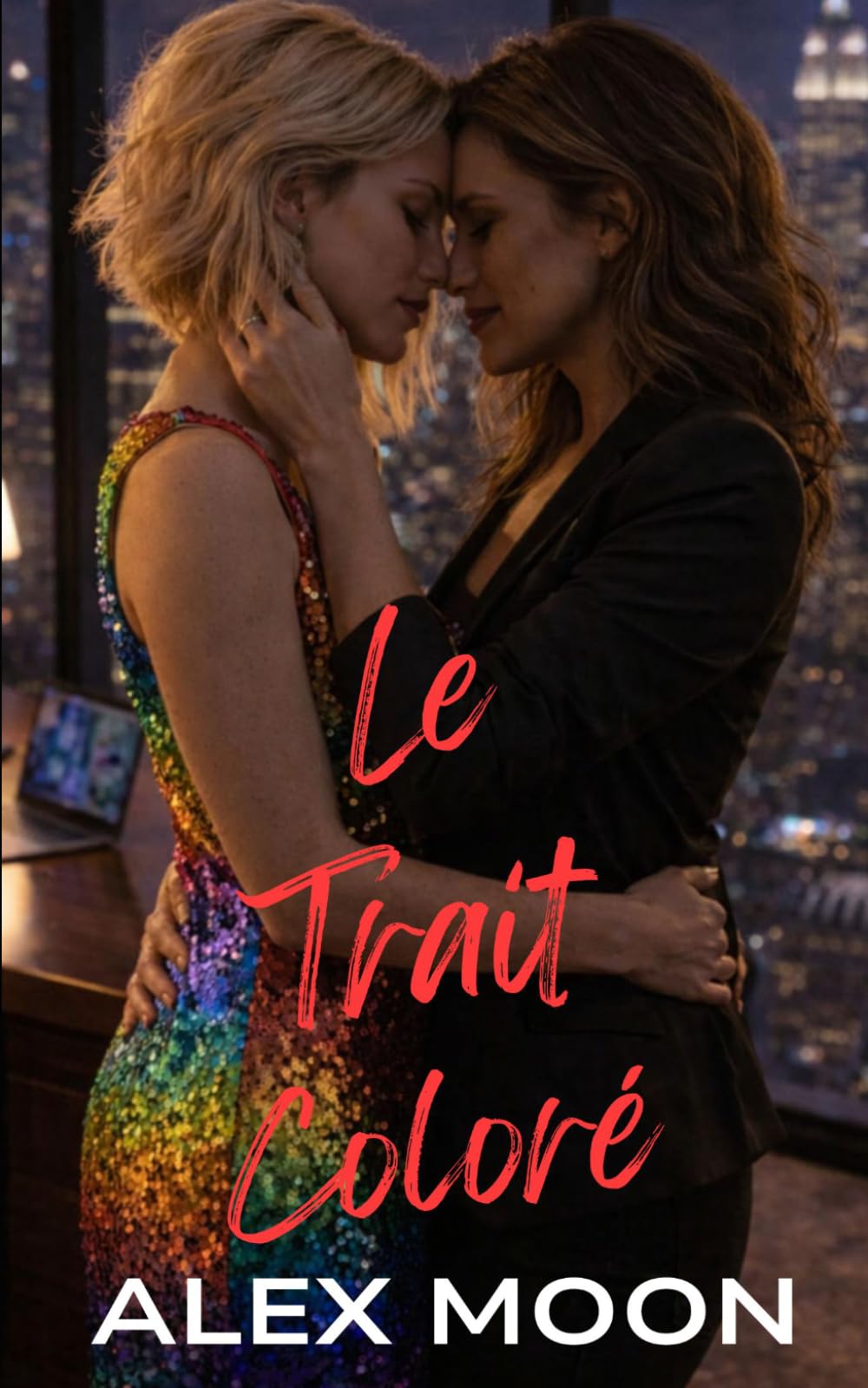 Le Trait Coloré: Une romance lesbienne/saphique torride (Pour Toujours avec Elle)