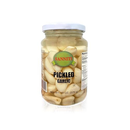 Miniatura 2 de Sanniti Ajo en escabeche, 13 oz (paquete de 2)
