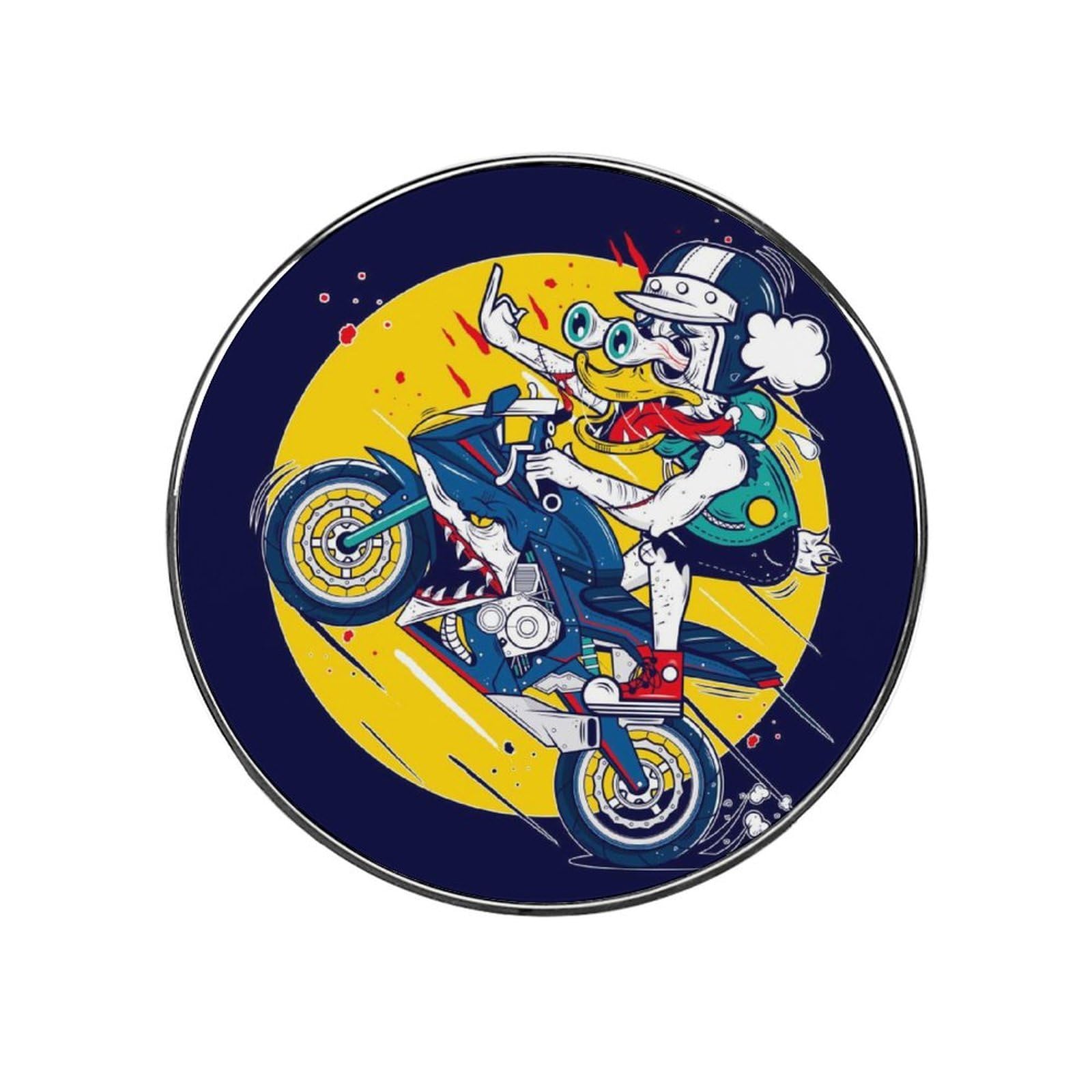 Shark Motorcycle Magnets For Fridge Kitchen Decoration For Refrigerators Whiteboards