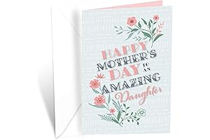 Prime Greetings Mother's Day Card for Daughter, Made in the USA with Love