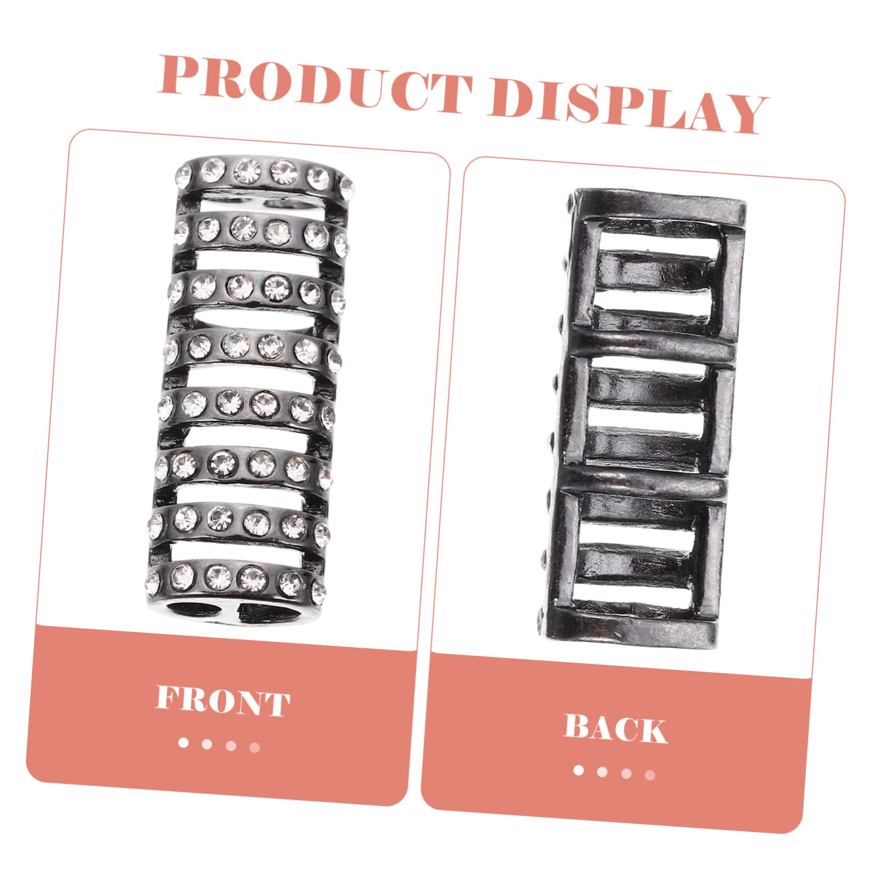 Housoutil Accessoires Strass 50 Pièces connecteur de sangle montre accessoire adaptateur de bracelet de montre décor connecteur de montre connecteur de bracelet délicat Regardez Accessoires