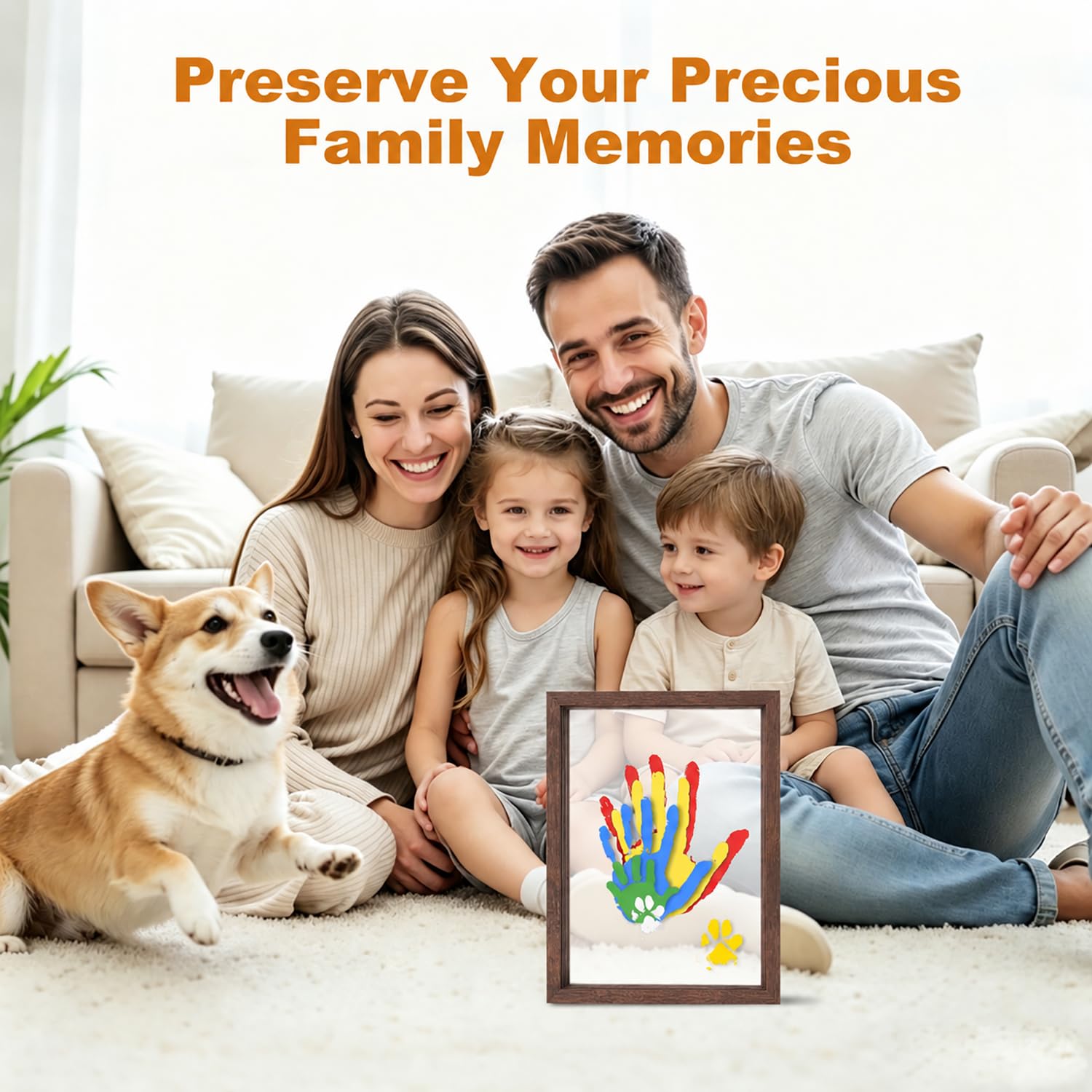 Family Handprint Kit - Create Lasting Memories -2 Family Handprint Kit - Create Lasting Memories -2