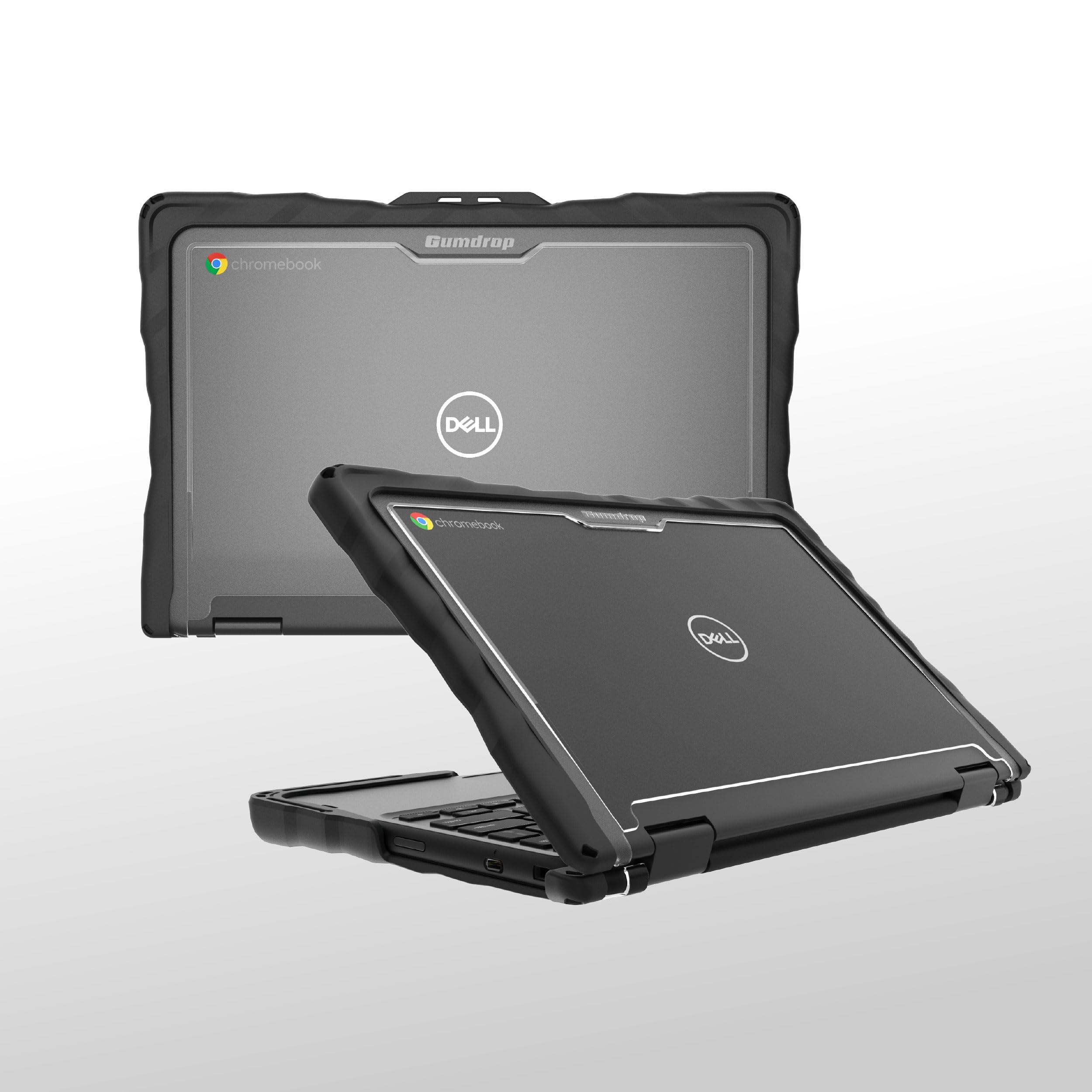 Gumdrop DropTech - Funda rígida para Laptop DELL Chromebook 3120 | 3110 | 3100 (Clamshell), Resistente a Prueba de caídas, a Prueba de Golpes, protección fiable para Dispositivos para Estudiantes de