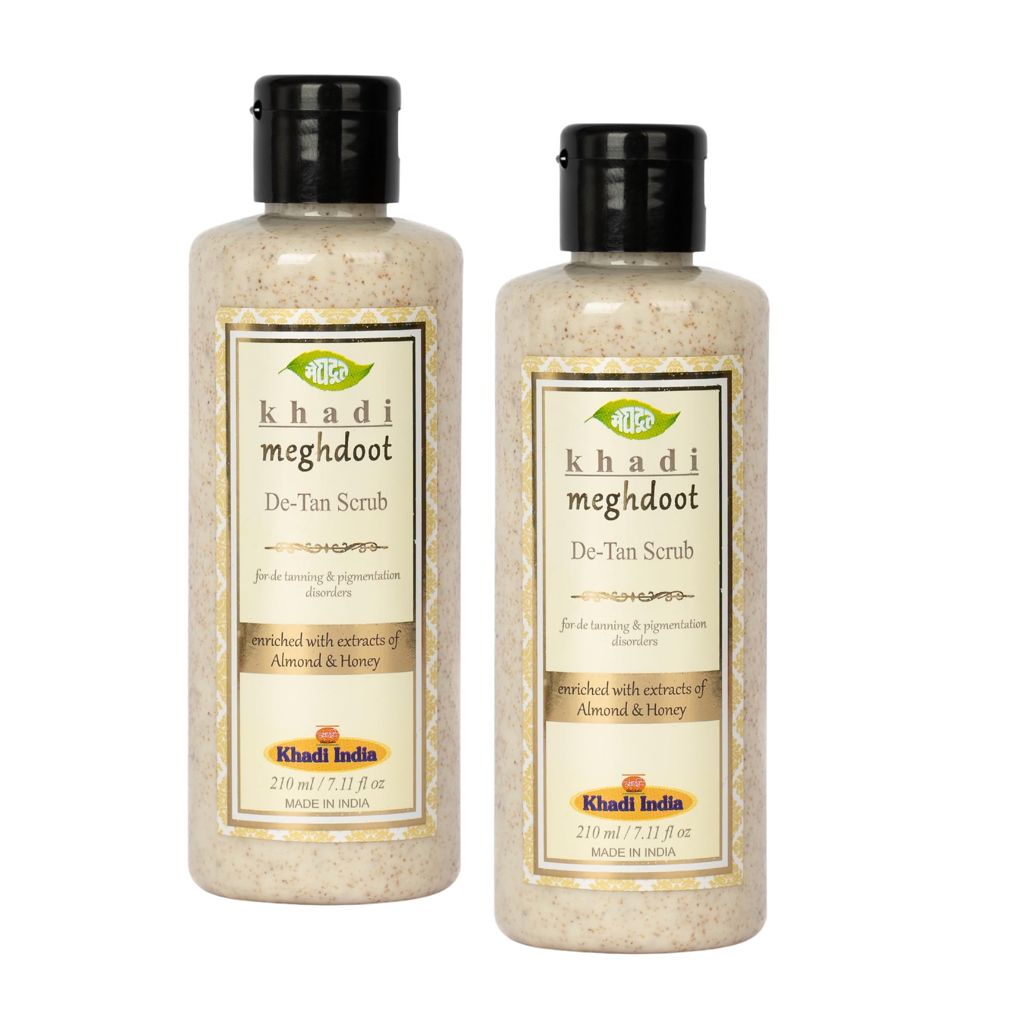 Khadi Meghdoot De-Tan Scrub 210ml (Pack of 2)