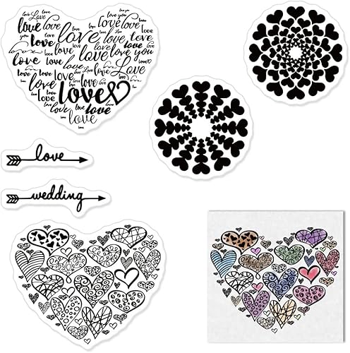 Miniatura 6 de Sellos transparentes de fondo de burbujas de mar de verano para hacer tarjetas y diarios, sellos de goma circulares de burbujas de aire para álbumes