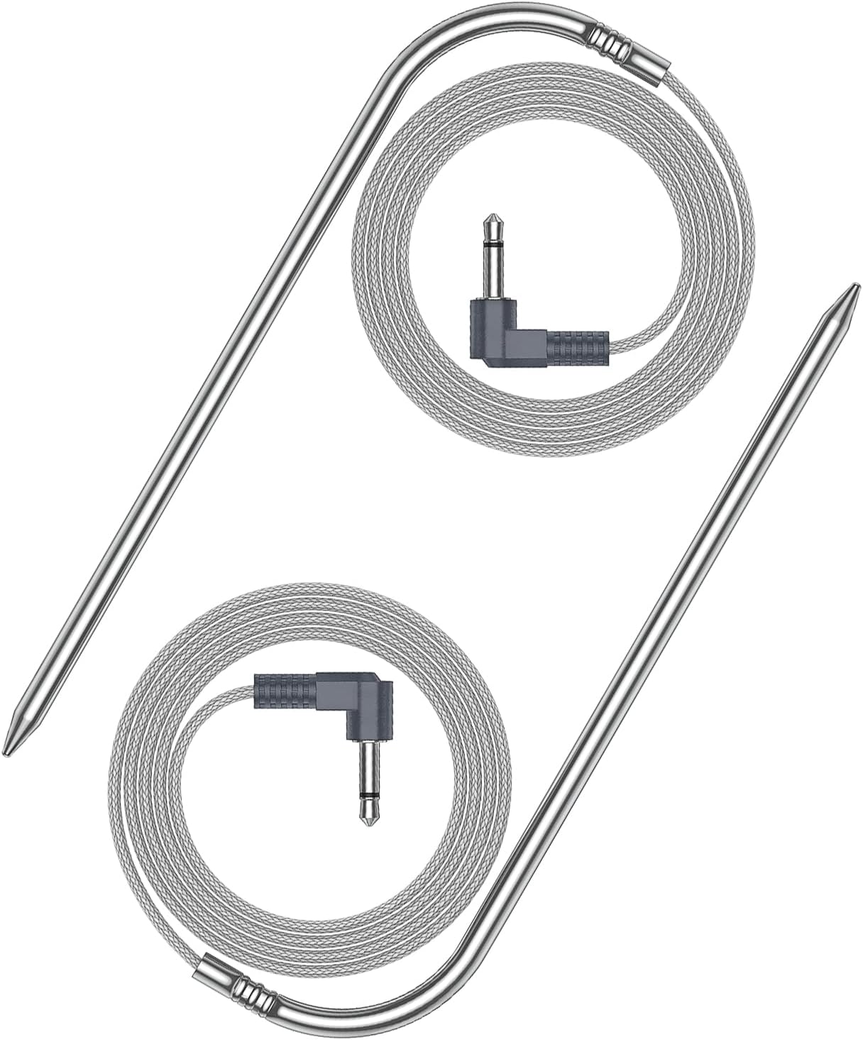 2 Pack Replacement Smart Thermometer Probe for Ninja OG951/OG850 Woodfire Pro XL Outdoor Grill & Smoker, Temperature Probe Accessories Compatible with Ninja OG900 Series and OG850