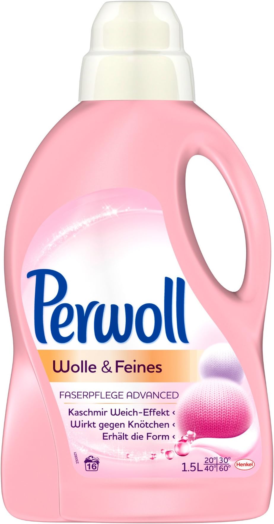Liquid Wool & Delicates Detergent, Clean Linen Scent, 1.5 L Bottle, 16 Loads