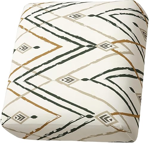 Miniatura 29 de Fuloon Fundas de cojín impermeables para sofá, fundas elásticas para cojín de asiento de sofá, protector de muebles sólido lavable, adecuado para