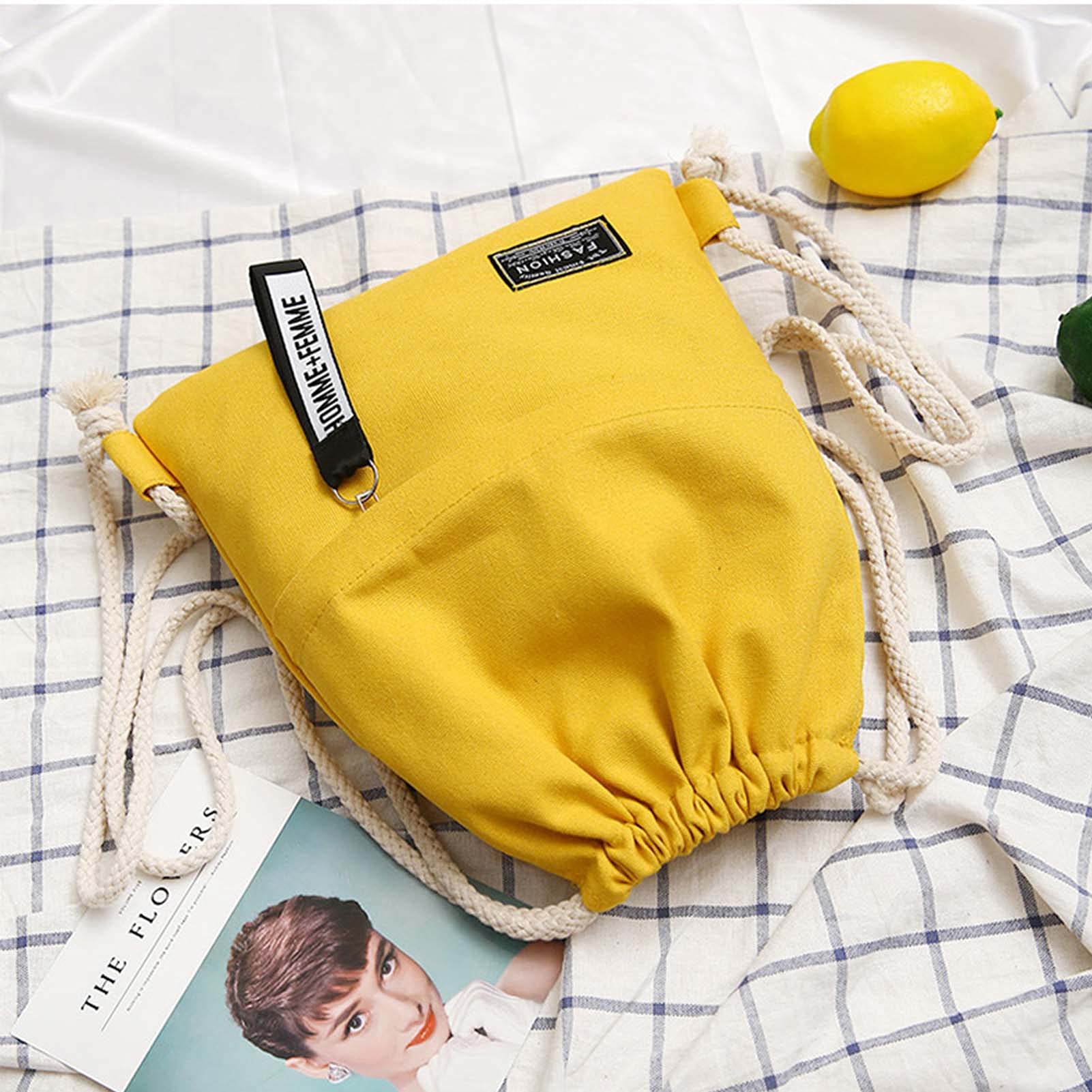 Sacca Sportiva Palestra Coulisse con Cerniera Zaino Sportivo da Viaggio Idrorepellenza Leggero Borsa Coulisse Sport All'aperto Tempo Libero Yoga Scuola Spiaggia Nuoto per Uomo Donna (Color:A4