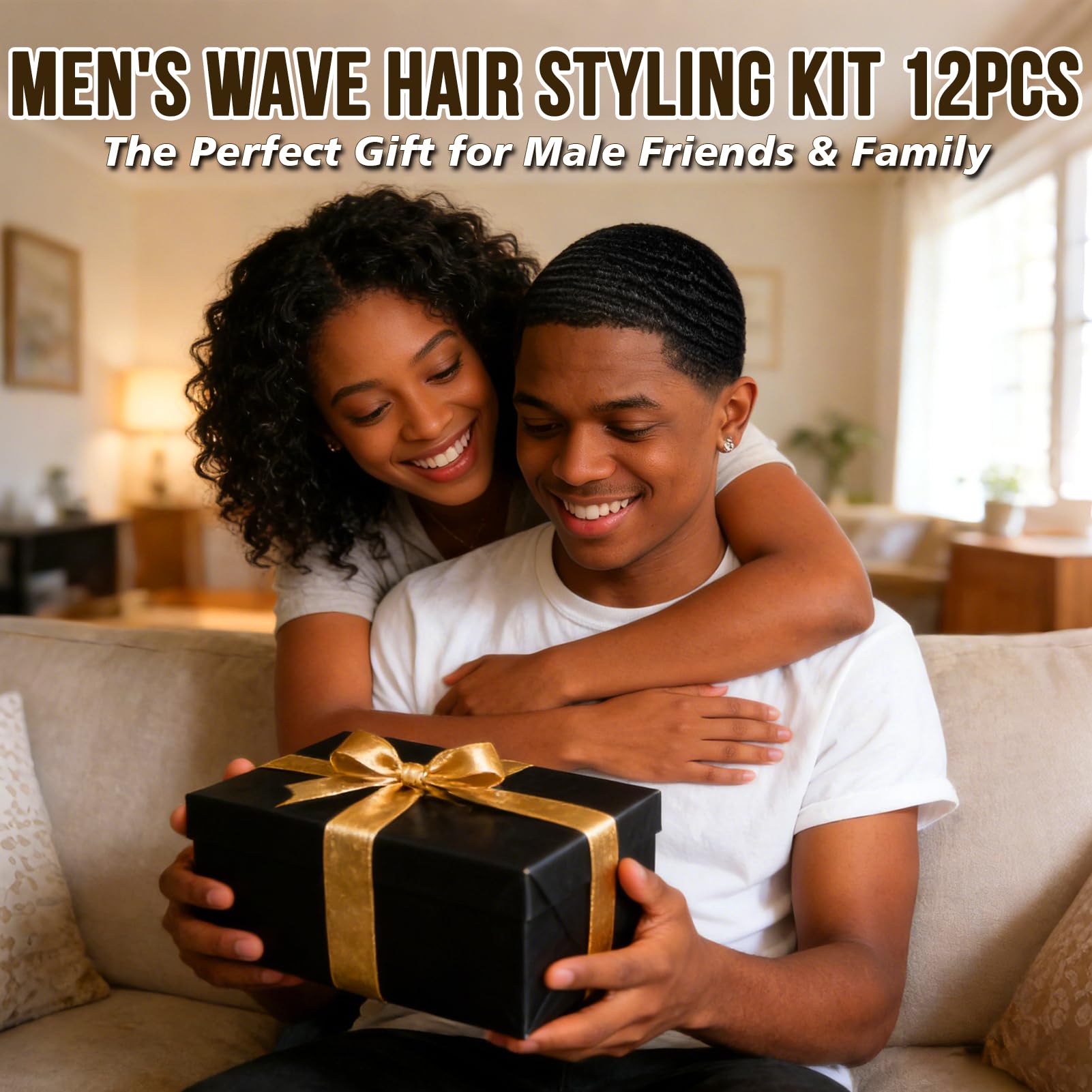 Wave Kit for 360 Waves with Brushes, Durag, Pomade and Accessories