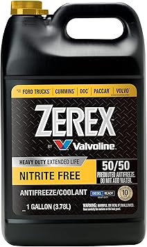 Zerex ZX HD Nitrite Free YEL 50/50 6/1 GA