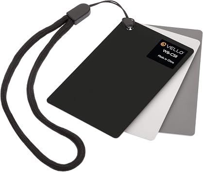 Vello White Balance Card Set Small