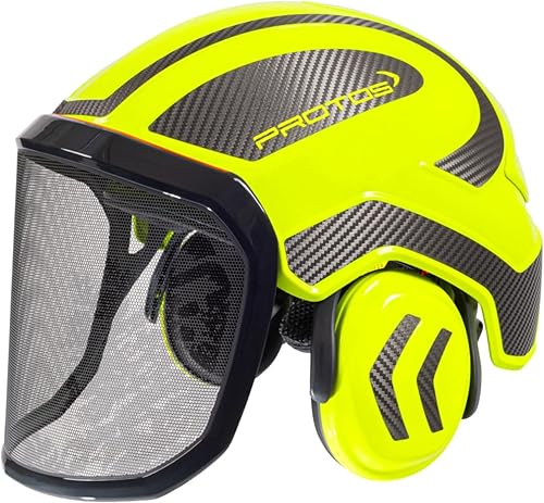 Miniatura 2 de Protos GmbH Casco Integral Arborist - Hi-Viz Amarillo y Carbono