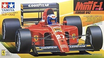 TAMIYA Mini F-1 Ferrari 642★売り切りセール★ Amazon | 1/28 ミニF-1シリーズ NO.2 フェラーリ642 ITEM 28002