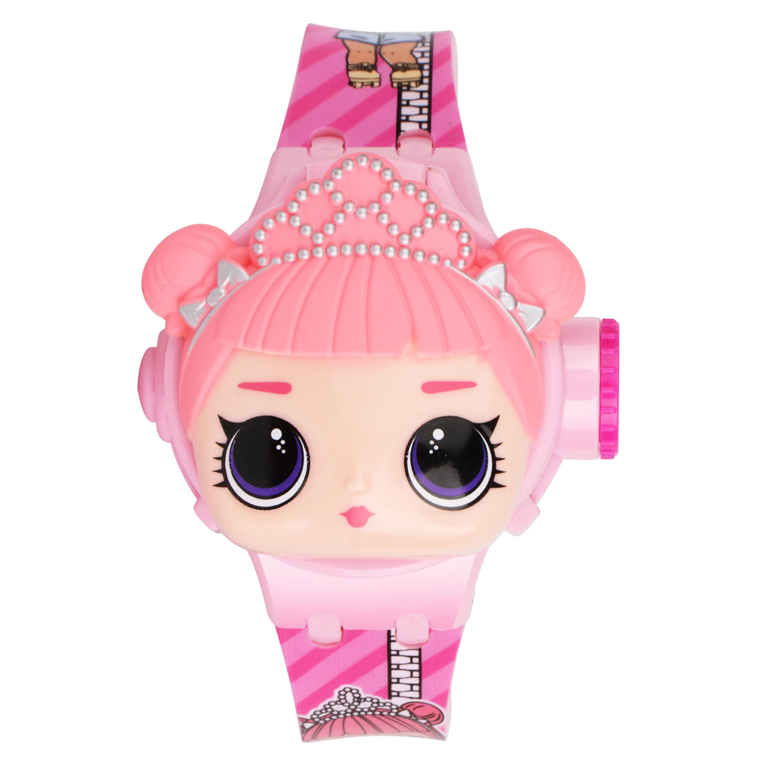 Matrix Silicone Kids Edition Spiderman/Hello Kitty/Micky Mouse/Unicorn/Princess/Ironman Heads Up Projector Image Digital Watch For Kids (Lol), Band Color:Pink, Dial Color:Multicolor (B0D9BTYGVH) Amazon Price History, Amazon Price Tracker