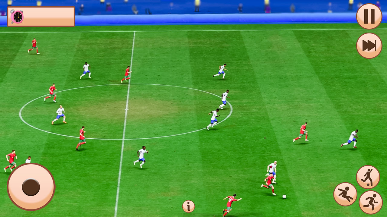 リアルなサッカーの楽しいリーグ ドリーム ワールド カップ ゲーム